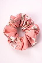 Scrunchie Pink Flower