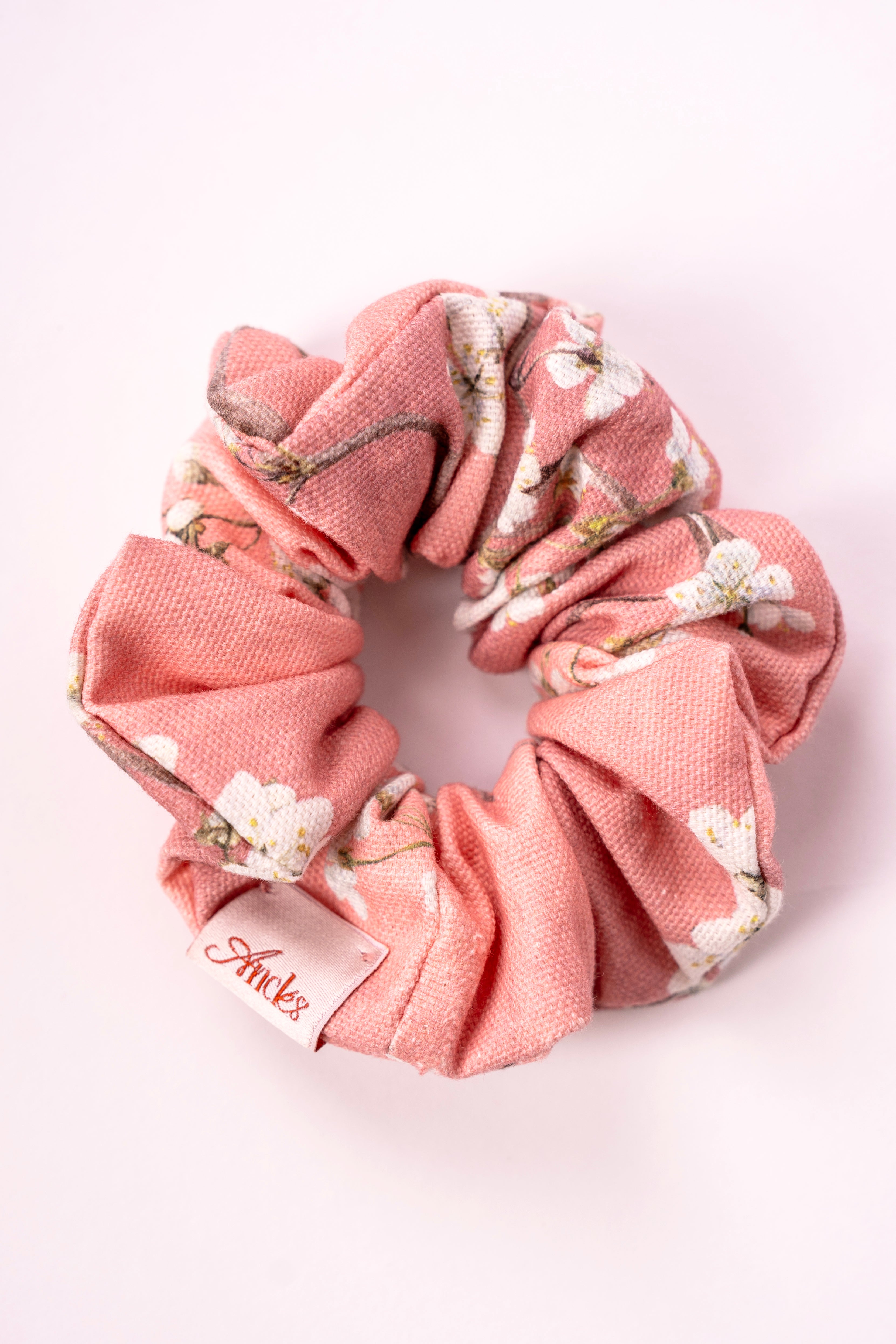 Scrunchie Pink Flower