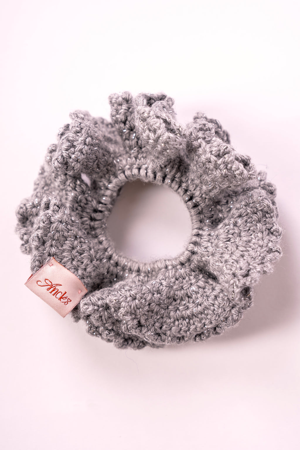 Scrunchie Sparkling Grey