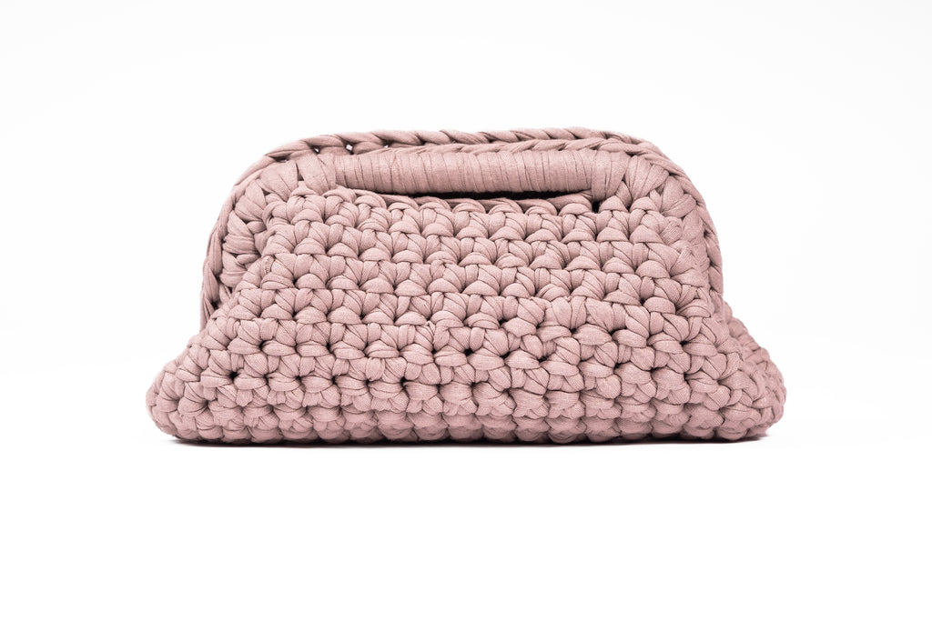 Borsa fettuccia Beige