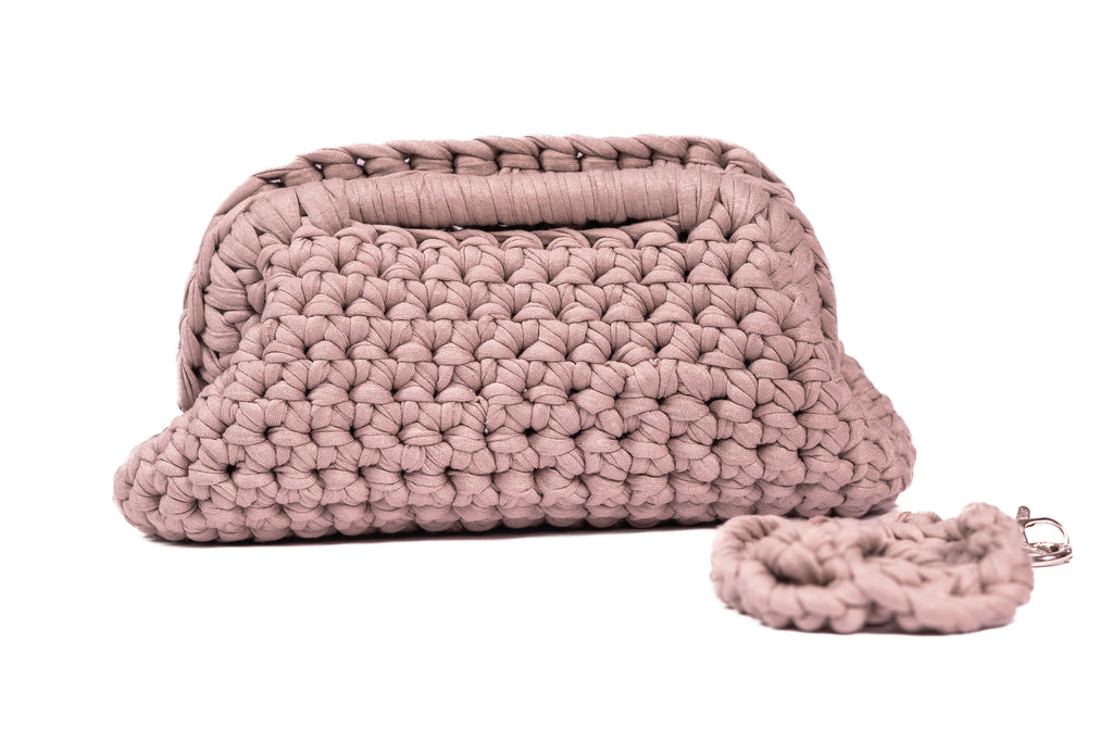 Borsa fettuccia Beige