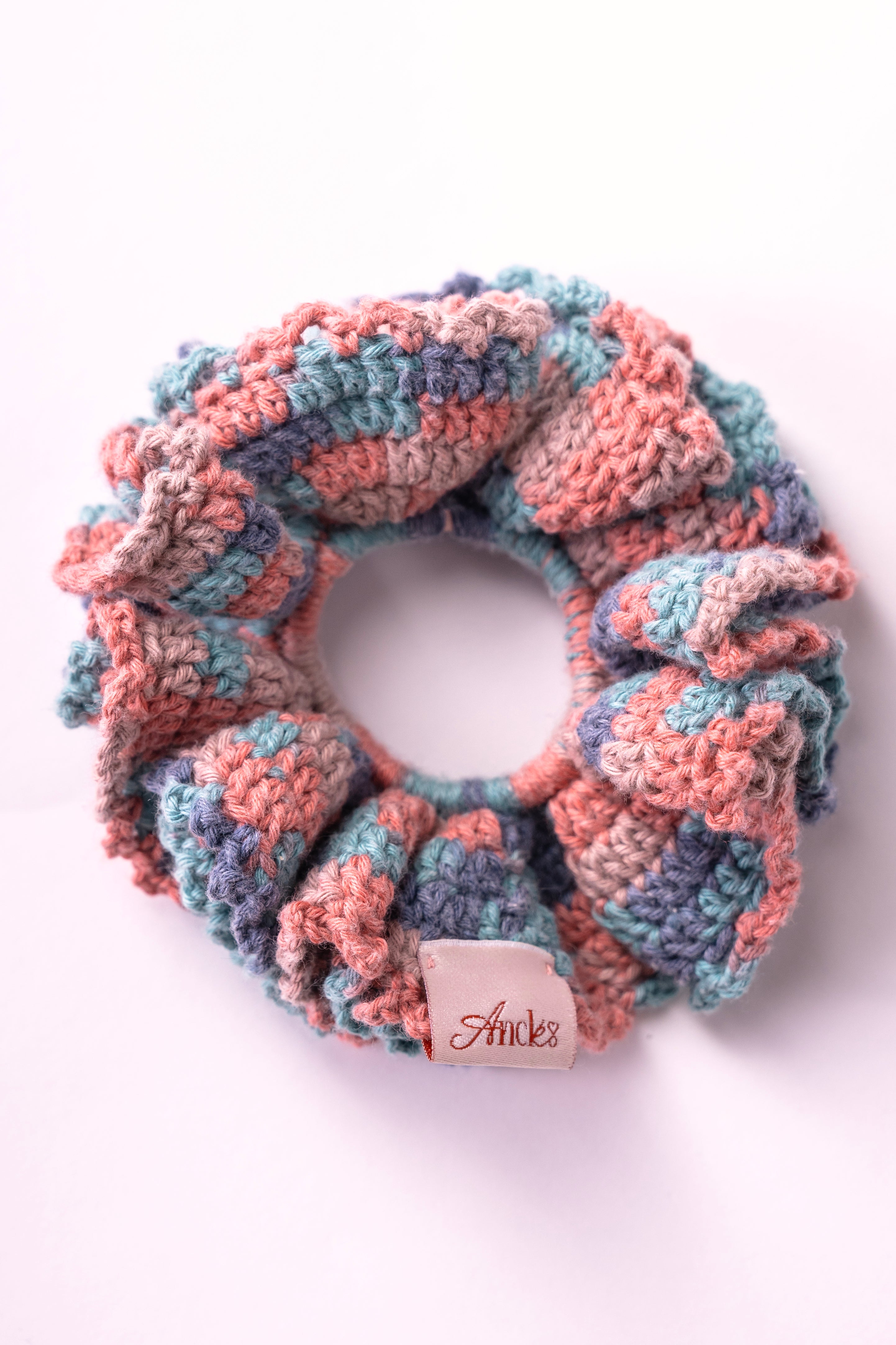 Scrunchie Uncinetto Aurora